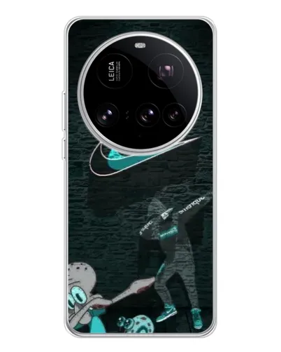 Чехол для Xiaomi 15 Ultra с картинкой «Спортивный арт Nike»