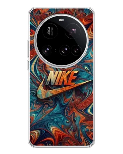 Чехол для Xiaomi 15 Ultra с картинкой «Nike в абстракции»
