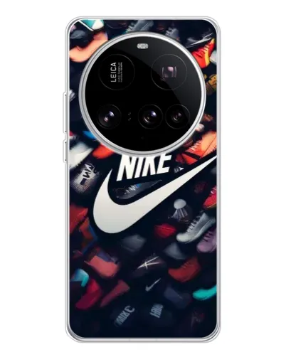 Чехол для Xiaomi 15 Ultra с картинкой «Коллекция кроссовок Nike»