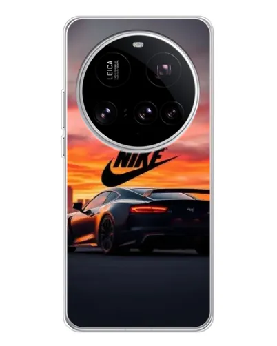 Чехол для Xiaomi 15 Ultra с картинкой «Nike и суперкар»