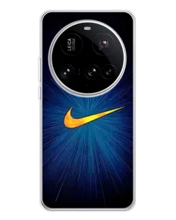 Чохол для Xiaomi 15 Ultra з картинкою «Синій пульс Nike»