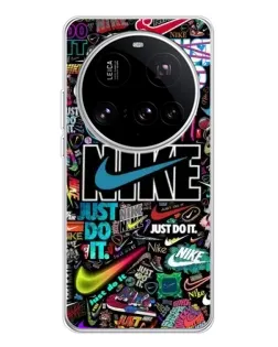 Чохол для Xiaomi 15 Ultra з картинкою «Яскравий колаж Nike»