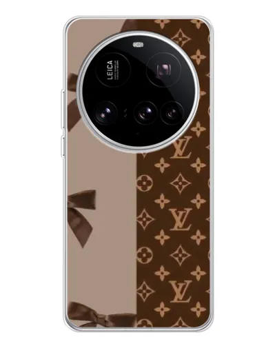 Чехол для Xiaomi 15 Ultra с картинкой «Louis Vuitton — банты»