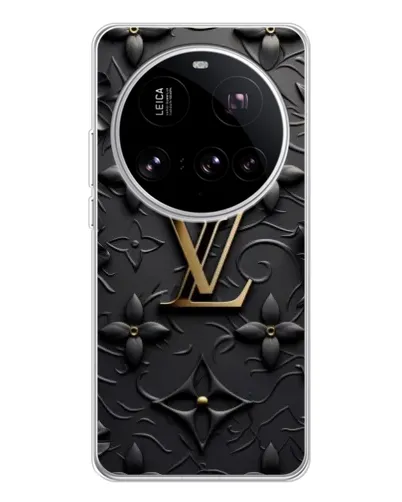 Чехол для Xiaomi 15 Ultra с картинкой «Кожаная текстура LV»