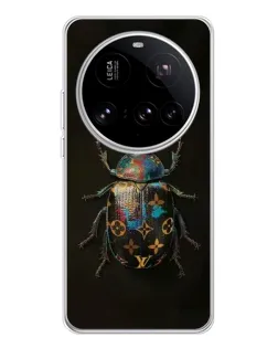 Чехол для Xiaomi 15 Ultra с картинкой «LV — мраморный принт»
