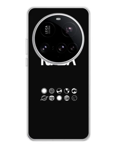 Чехол для Xiaomi 15 Ultra с картинкой «NASA — технический принт»