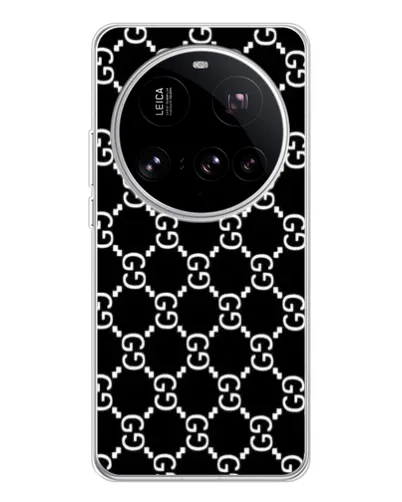 Чехол для Xiaomi 15 Ultra с картинкой «Gucci — сетчатый паттерн»