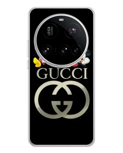Чехол для Xiaomi 15 Ultra с картинкой «Gucci — герои Disney»