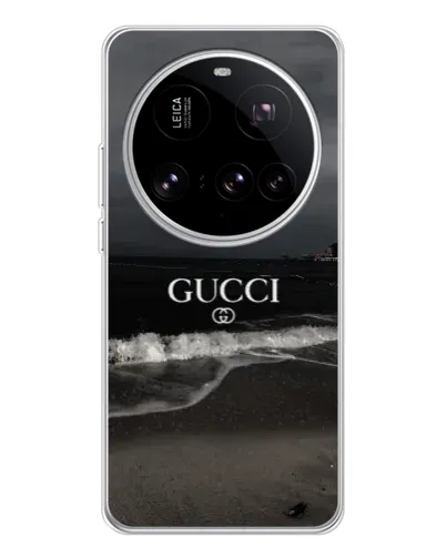 Чехол для Xiaomi 15 Ultra с картинкой «Gucci — морской прибой»