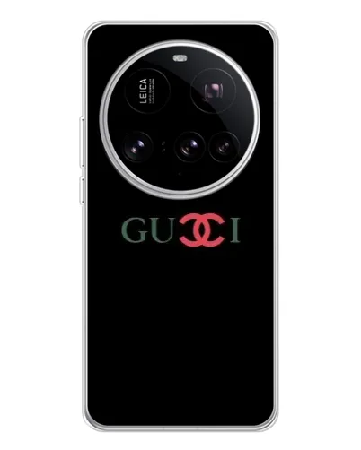 Чехол для Xiaomi 15 Ultra с картинкой «Gucci — красный градиент»
