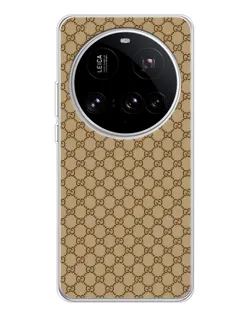 Чохол для Xiaomi 15 Ultra з картинкою «Gucci — класичний беж»
