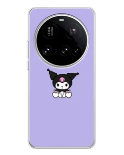 Чохол для Xiaomi 15 Ultra з картинкою «Kuromi — фіолетовий мінімалізм»