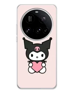 Чохол для Xiaomi 15 Ultra з картинкою «Kuromi та серце»