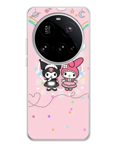 Чохол для Xiaomi 15 Ultra з картинкою «My Melody та Kuromi»