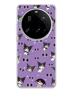 Чохол для Xiaomi 15 Ultra з картинкою «Kuromi — патерн»