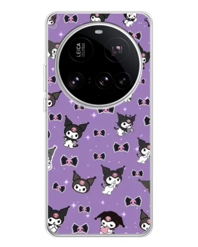 Чохол для Xiaomi 15 Ultra з картинкою «Kuromi — патерн»