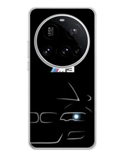 Чехол для Xiaomi 15 Ultra с картинкой «Минималистичный принт BMW M3»