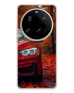Чехол для Xiaomi 15 Ultra с картинкой «Осенняя BMW M4»