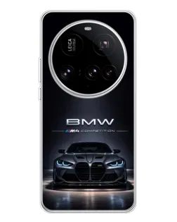 Чохол для Xiaomi 15 Ultra з картинкою «BMW крізь нічне місто»