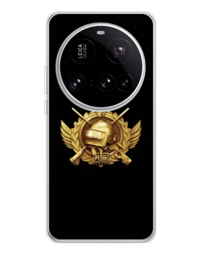 Чехол для Xiaomi 15 Ultra с картинкой «PUBG — оранжевый градиент» Чехол для Xiaomi 15 Ultra с картинкой «PUBG — оранжевый градиент»