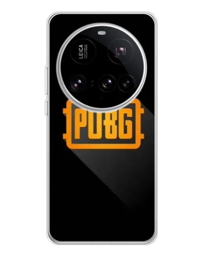 Чехол для Xiaomi 15 Ultra с картинкой «PUBG — рамка лого» Чехол для Xiaomi 15 Ultra с картинкой «PUBG — рамка лого»