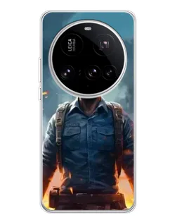 Чехол для Xiaomi 15 Ultra с картинкой «PUBG — реалистичный герой»
