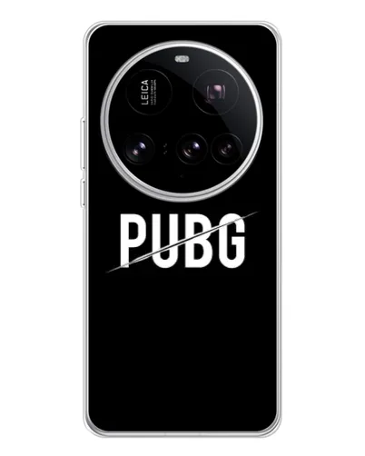 Чехол для Xiaomi 15 Ultra с картинкой «PUBG — белый логотип» Чехол для Xiaomi 15 Ultra с картинкой «PUBG — белый логотип»