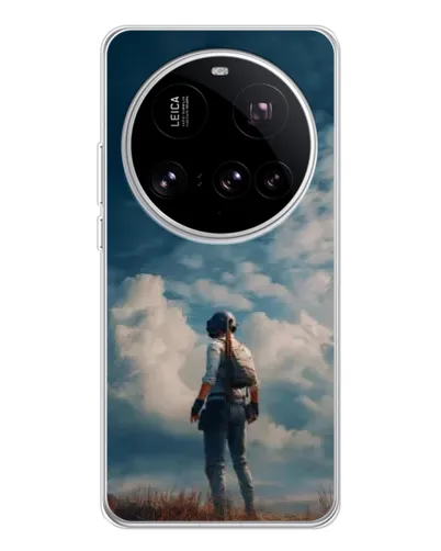 Чехол для Xiaomi 15 Ultra с картинкой «Герой PUBG на скале» Чехол для Xiaomi 15 Ultra с картинкой «Герой PUBG на скале»