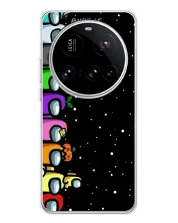Чехол для Xiaomi 15 Ultra с картинкой «Команда Among Us»