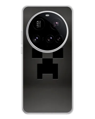 Чехол для Xiaomi 15 Ultra с картинкой «Черный крипер градиент» Чехол для Xiaomi 15 Ultra с картинкой «Черный крипер градиент»