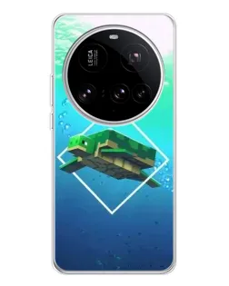 Чохол для Xiaomi 15 Ultra з картинкою «Черепаха Minecraft» Чохол для Xiaomi 15 Ultra з картинкою «Черепаха Minecraft»