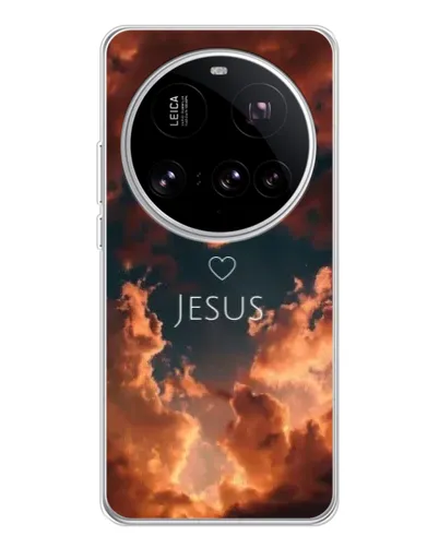 Чехол для Xiaomi 15 Ultra с картинкой «Сияние Имени Jesus»