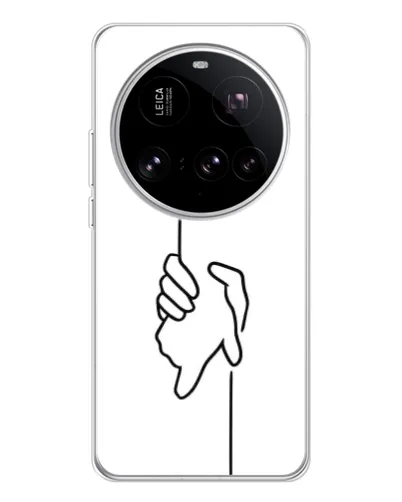 Чехол для Xiaomi 15 Ultra с картинкой «Рука держит»