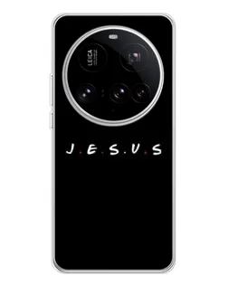Чехол для Xiaomi 15 Ultra с картинкой «Точки веры J.E.S.U.S.»