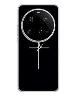 Чохол для Xiaomi 15 Ultra з картинкою «Тонкий хрест»