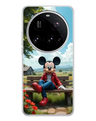 Чехол для Xiaomi 15 Ultra с картинкой «Микки на скамейке» Чехол для Xiaomi 15 Ultra с картинкой «Микки на скамейке»