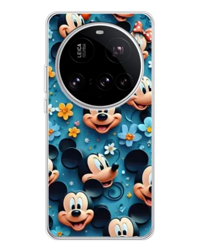 Чехол для Xiaomi 15 Ultra с картинкой «Паттерн Микки и Минни» Чехол для Xiaomi 15 Ultra с картинкой «Паттерн Микки и Минни»