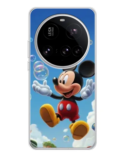 Чехол для Xiaomi 15 Ultra с картинкой «Mickey и мыльные пузыри» Чехол для Xiaomi 15 Ultra с картинкой «Mickey и мыльные пузыри»