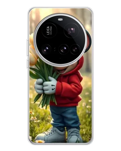 Чехол для Xiaomi 15 Ultra с картинкой «Микки с тюльпанами» Чехол для Xiaomi 15 Ultra с картинкой «Микки с тюльпанами»