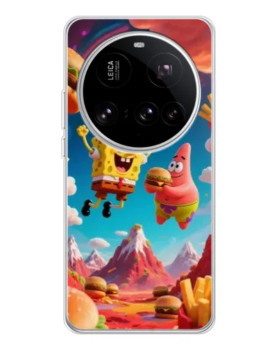 Чехол для Xiaomi 15 Ultra с картинкой «Космический фастфуд» Чехол для Xiaomi 15 Ultra с картинкой «Космический фастфуд»
