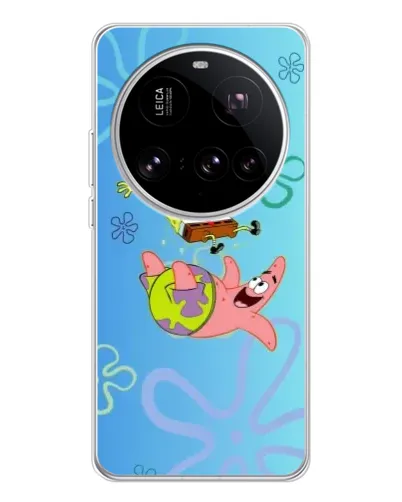 Чехол для Xiaomi 15 Ultra с картинкой «Спанч Боб и Патрик» Чехол для Xiaomi 15 Ultra с картинкой «Спанч Боб и Патрик»