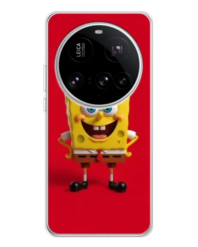 Чехол для Xiaomi 15 Ultra с картинкой «Спанч Боб на красном» Чехол для Xiaomi 15 Ultra с картинкой «Спанч Боб на красном»