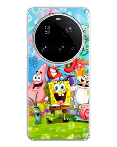 Чохол для Xiaomi 15 Ultra з картинкою «Губка Боб та друзі» Чохол для Xiaomi 15 Ultra з картинкою «Губка Боб та друзі»