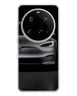 Чехол для Xiaomi 15 Ultra с картинкой «Tesla Model S Look» Чехол для Xiaomi 15 Ultra с картинкой «Tesla Model S Look»