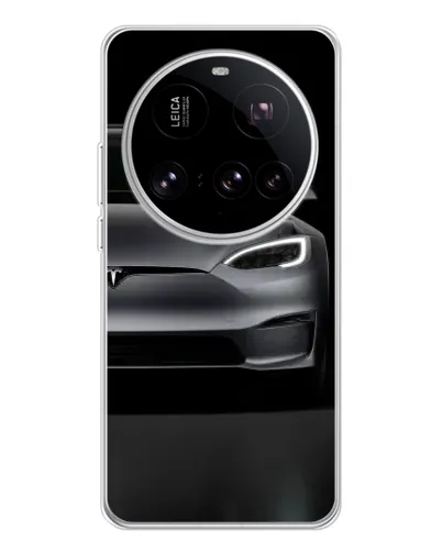 Чехол для Xiaomi 15 Ultra с картинкой «Tesla Model S Look» Чехол для Xiaomi 15 Ultra с картинкой «Tesla Model S Look»