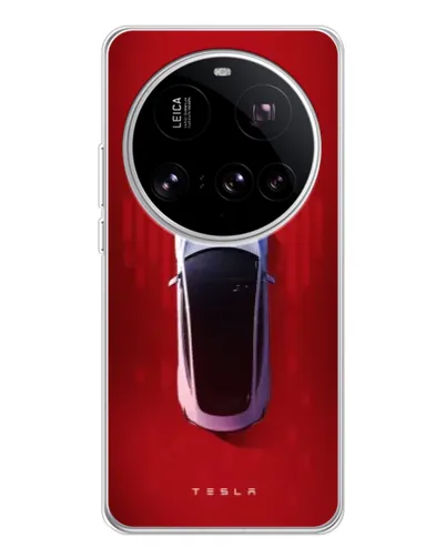 Чехол для Xiaomi 15 Ultra с картинкой «Tesla Top View» Чехол для Xiaomi 15 Ultra с картинкой «Tesla Top View»