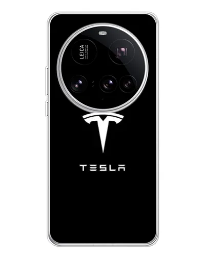 Чехол для Xiaomi 15 Ultra с картинкой «Tesla White Logo» Чехол для Xiaomi 15 Ultra с картинкой «Tesla White Logo»
