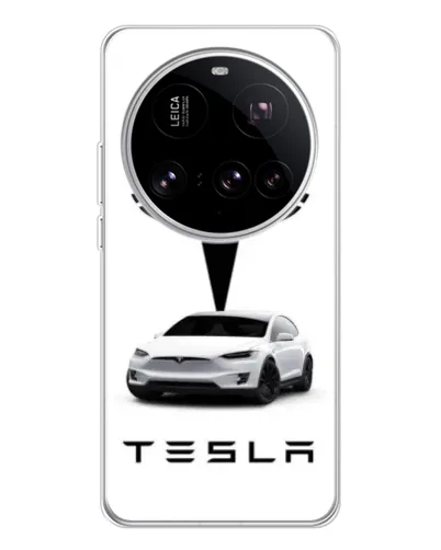 Чехол для Xiaomi 15 Ultra с картинкой «Tesla White Style» Чехол для Xiaomi 15 Ultra с картинкой «Tesla White Style»