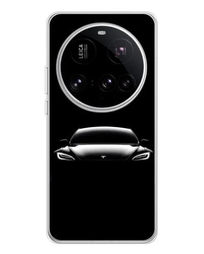 Чехол для Xiaomi 15 Ultra с картинкой «Фары Tesla Night» Чехол для Xiaomi 15 Ultra с картинкой «Фары Tesla Night»