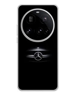 Чехол для Xiaomi 15 Ultra с картинкой «Mercedes — абстрактные линии»